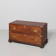 Victorian Military (campaign) Mahogany Chest