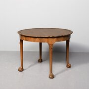 Whytock And Reid Circular Mahogany Centre Table