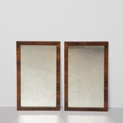 William IV Rosewood-framed Rectangular Mirrors