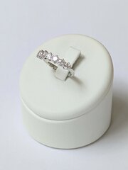 18ct White Gold Diamond Half Eternity Ring 