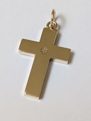 9ct Gold Cross, 10.4 Grams 