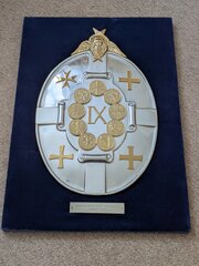 Insignia Of Europe Limited Edition Silver Plaque