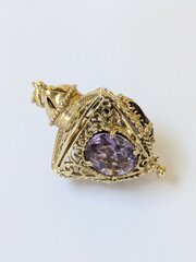 Vintage 9ct Gold Triple Sided Pendant 