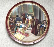 Antique Vienna Plaque ~ Scene From Othello