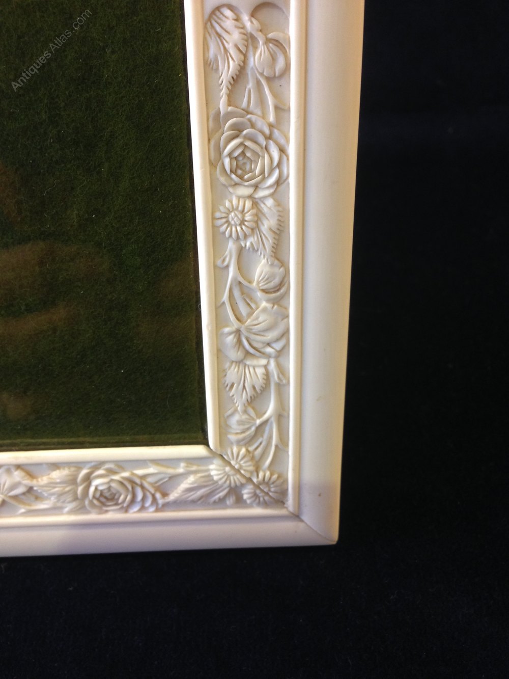 Antiques Atlas Carved Ivory Picture Photo Frame C.1920