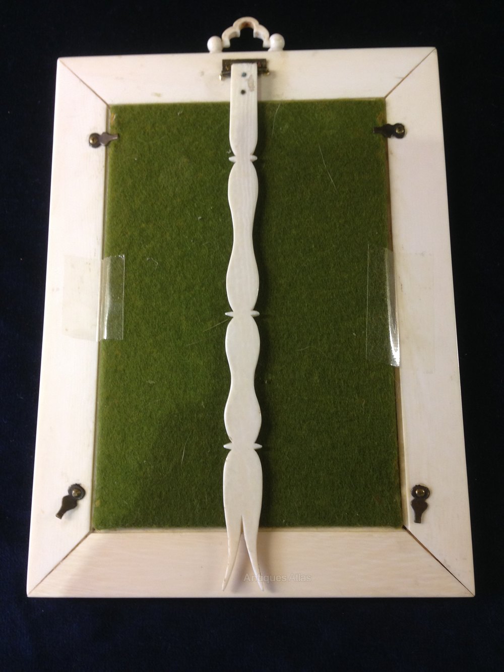 Antiques Atlas Carved Ivory Picture Photo Frame C.1920