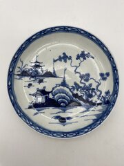 Liverpool Blue/White CannonBall Saucer