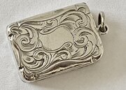 Miniature  Silver Vinaigrette.B.1856