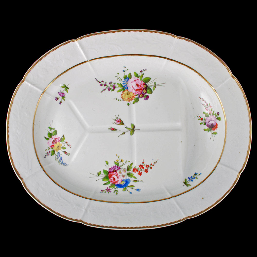 Antiques Atlas 19th Century Spode Porcelain Meat Plate.