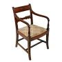 Georgian Mahogany Elbow Chair
