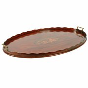 Large Georgian Mahogany Tray