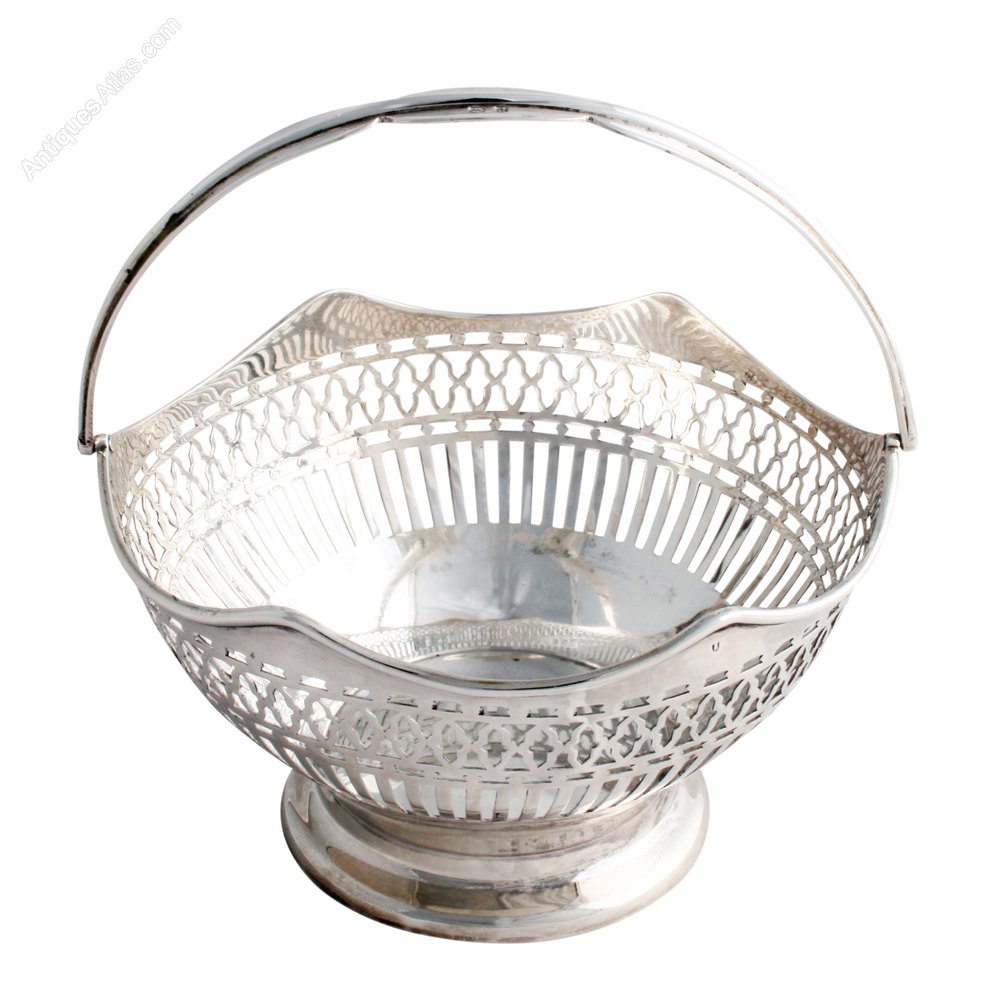 Antiques Atlas Pair Of Sterling Silver Baskets
