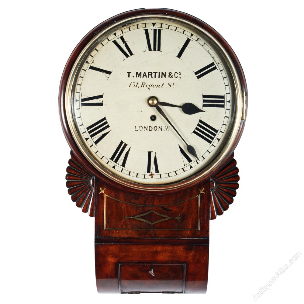Antiques Atlas Regency Fusee Wall Clock