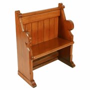 Small Victorian Pine Pew