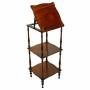 Victorian Mahogany Whatnot Music Stand