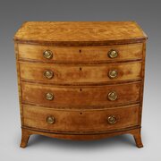 A Fine George III Satinwood Chest