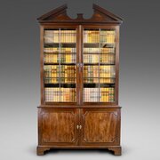 A Fine George II Mahogany Library Bookcase