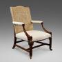 A Mahogany Gainsborough Chair