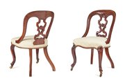 Set Of 6 Victorian Mahogany Di