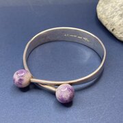 Hans Hansen Mid Century Danish Silver Bangle
