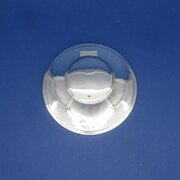 Edwardian Silver Capstan Inkwell