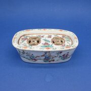 Oriental Porcelain Cricket Box