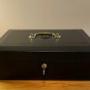 Victorian Black Leather ‘Wickwar’ Despatch Box