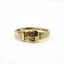 Antique 9ct Gold Buckle Ring
