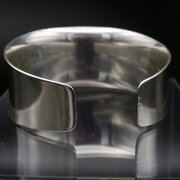 Modernist Silver Cuff by NE FROM