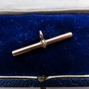 Vintage Rose Gold Albert T Bar