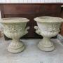 Large Pair Of Stone Urns