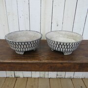Pair Of Decorative Swiss Planters