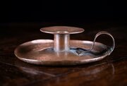 Large Arts & Crafts Copper Chamberstick