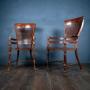 Pair of Mahogany Arm Chairs In Manner Of Godwin