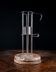 Rare Large 18thC Stable / Birdcage Candle Holder
