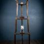 Regency Ebonised and Parcel Gilt Tri-Form Etagere