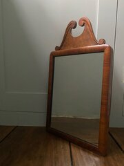 Walnut Framed Mirror