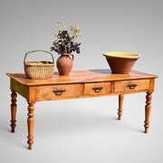 19th Century French Fruitwood Side Table