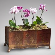 Large Chinoiserie Toleware Planter