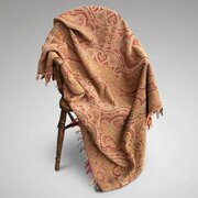 Traditional Victorian Paisley Shawl
