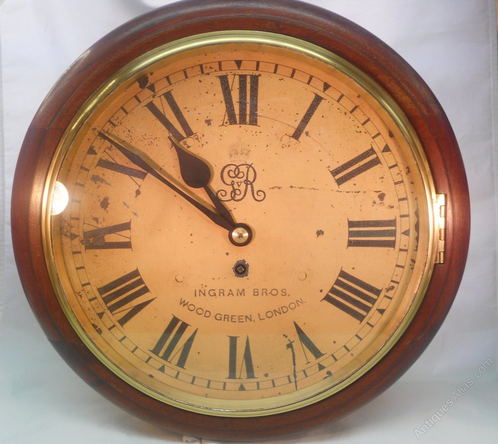 Antiques Atlas Antique Chain Fusee English Dial Clock