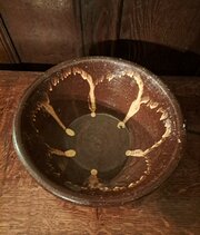19th Century Irish Coalisland Slipware Bowl