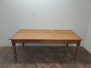 French Kitchen Farm Table With Extension