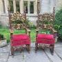 Pair of Antique Italian Throne Chairs