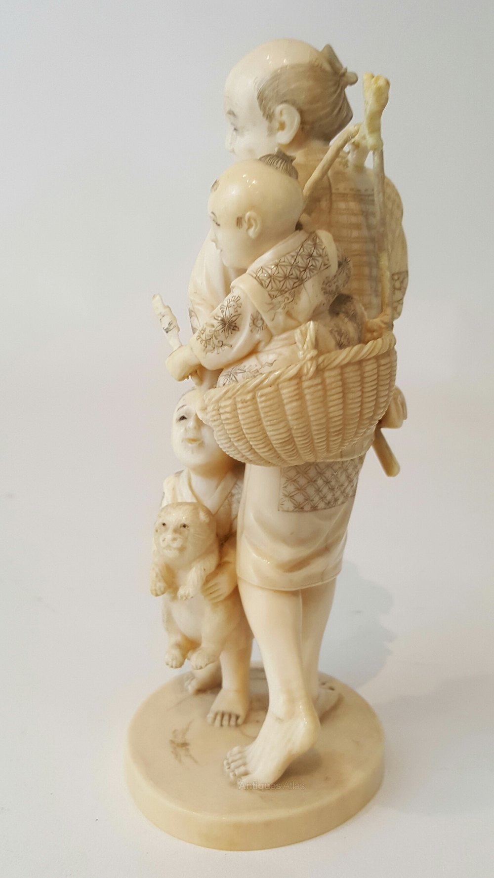 Antiques Atlas 19th Century Japanese Meiji Period Ivory Carving