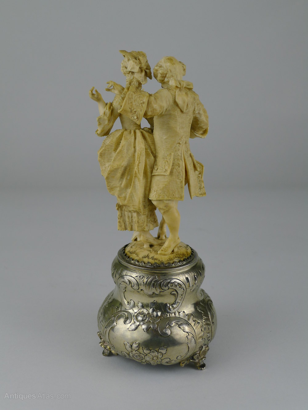 Antiques Atlas Quality 19th C French Ivory Figure Group