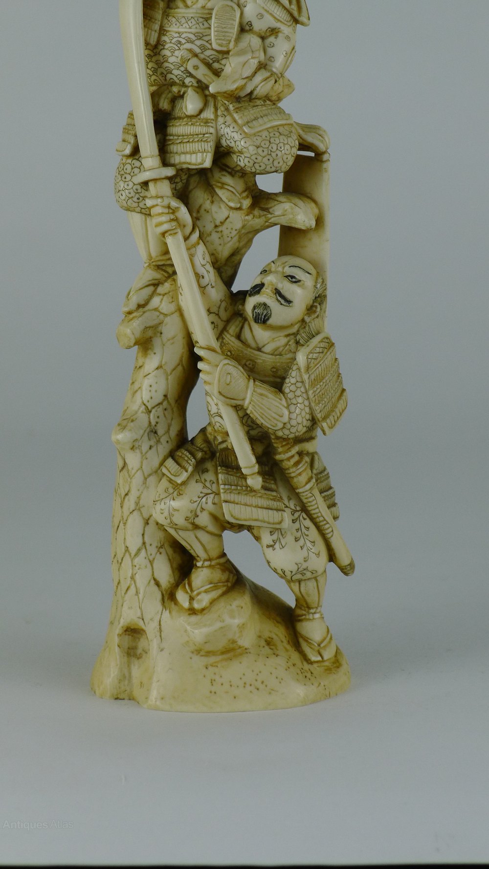 Antiques Atlas - Quality 19th C Japanese Ivory Samurai