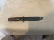 British Type D Military Survival Knife