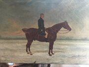 Charming Victorian Horse And Owner Portrait