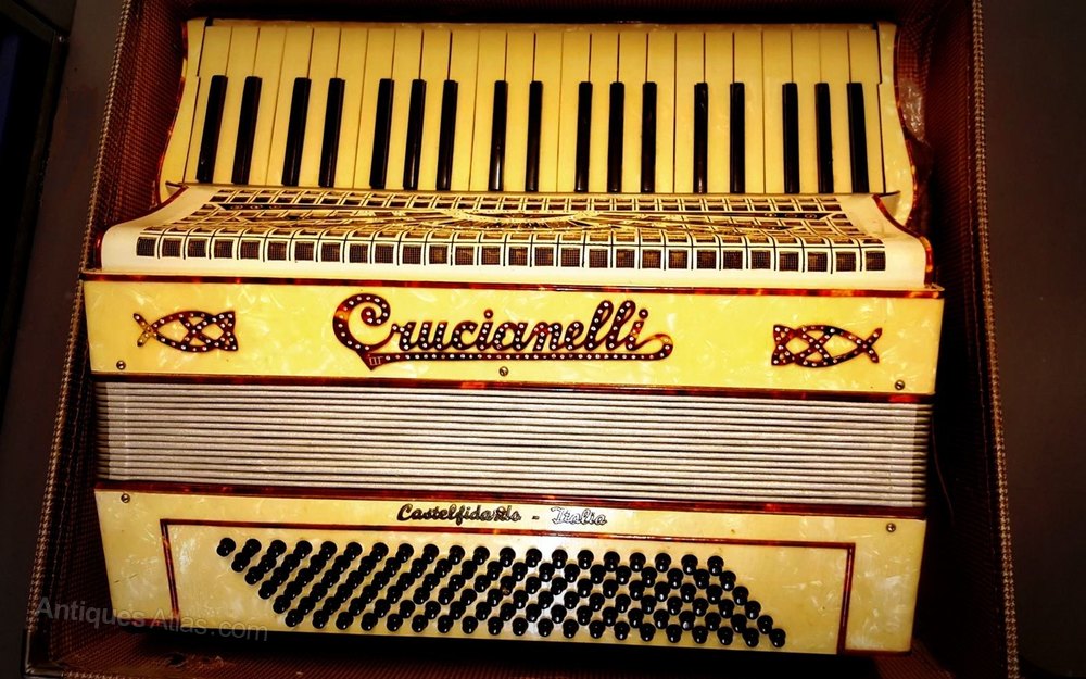 Antiques Atlas Italian Crucianelli Accordion